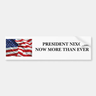 Nixon For President Bumper Sticker