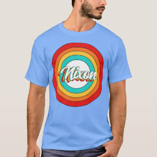 Nixon Name Shirt Vintage Nixon Circle