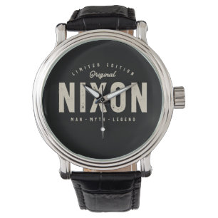 Nixon Personalised Name Watch