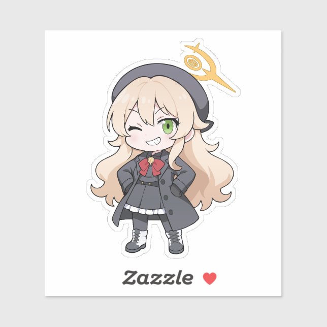 Niyaniya Chibi Blue Archive Fanart (Sheet)