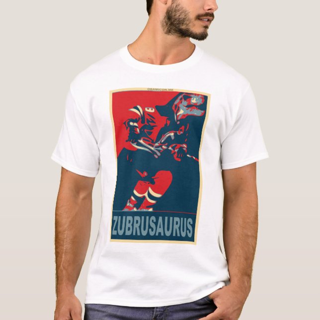 NJ Devils - Zubrusaurus T-Shirt (Front)