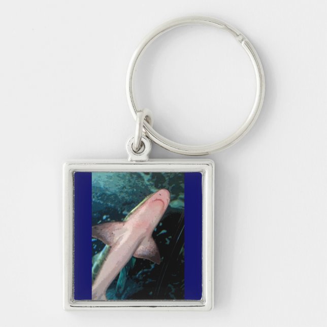 NJ Shark CB Key Ring (Front)