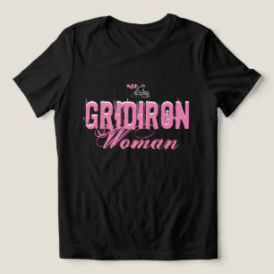 NJF GRIDIRON  Edge Chalk Woman  Tri-Blend Shirt