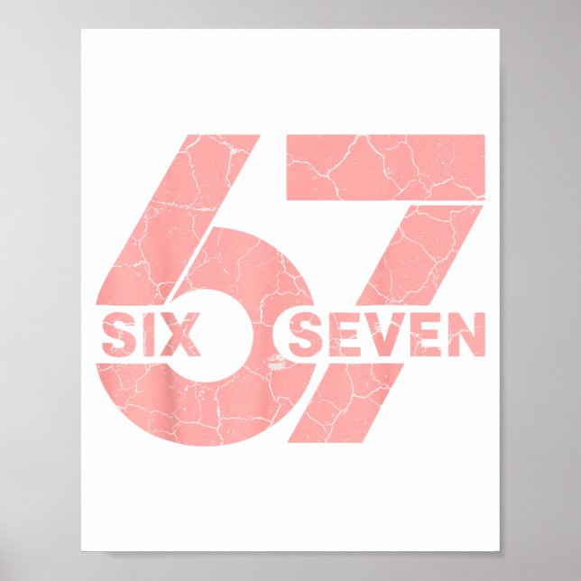 Nk And White Number 67 Jersey Player Uniform #67 F Poster (Front)