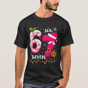 Nk Christmas 67 Meme Six Seven Girl Women Slang 6 T-Shirt