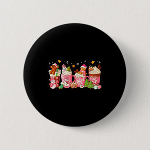 Nk Christmas Coffee Xmas Gingerbread Man Cookie Co 6 Cm Round Badge
