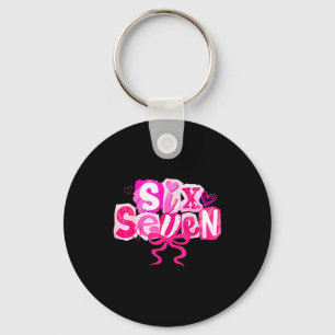 Nk Coquette Valentine Six Seven Bow 6 7 Meme Women Key Ring