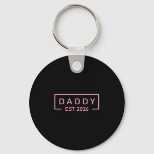 Nk Daddy Est. 2026 Logo Father 2026 Loading New Da Key Ring