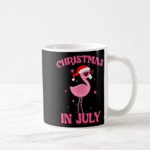 Nk Flamingo In Santa Hat Christmas In July Girl Coffee Mug