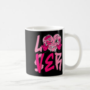 Nk Loser Lover Nk Drip Heart Matching Tee For Men Coffee Mug