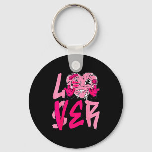Nk Loser Lover Nk Drip Heart Matching Tee For Men Key Ring