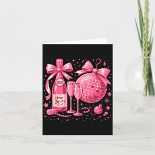Nk New Year's Eve 2026 Disco Champagne Party  Card