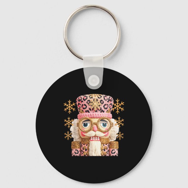Nk Nutcracker Squad Xmas Nk Christmas Pajamas Wome Key Ring (Front)