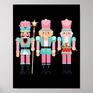 Nk Nutcracker Squad Xmas Nk Christmas Pajamas Wome Poster