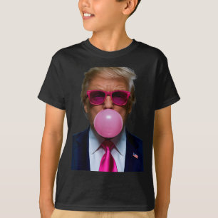 Nk Sungles Funny Donald Trump Nk Bubble Gum 2024  T-Shirt