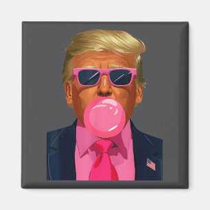 Nk Sungles Trump Bubble Gum 2024 Vote President Fu Magnet