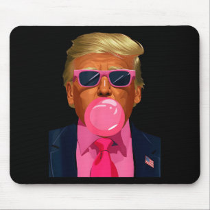 Nk Sungles Trump Bubble Gum 2024 Vote President Fu Mouse Pad
