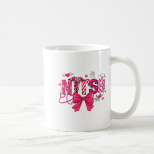 Nk Valentine Nurse Coquette Bow Cuds Favorite Coffee Mug