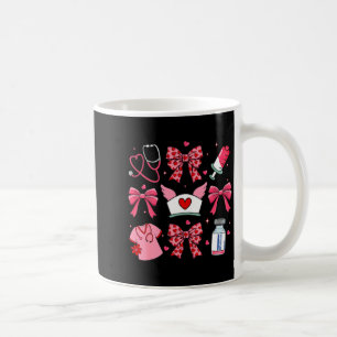 Nk Valentine Nurse Coquette Bow Cuds Favorite  Coffee Mug