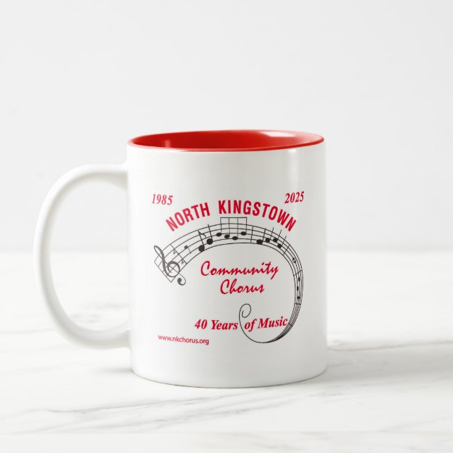 NKCC 40th Two-Tone Mug (Left)