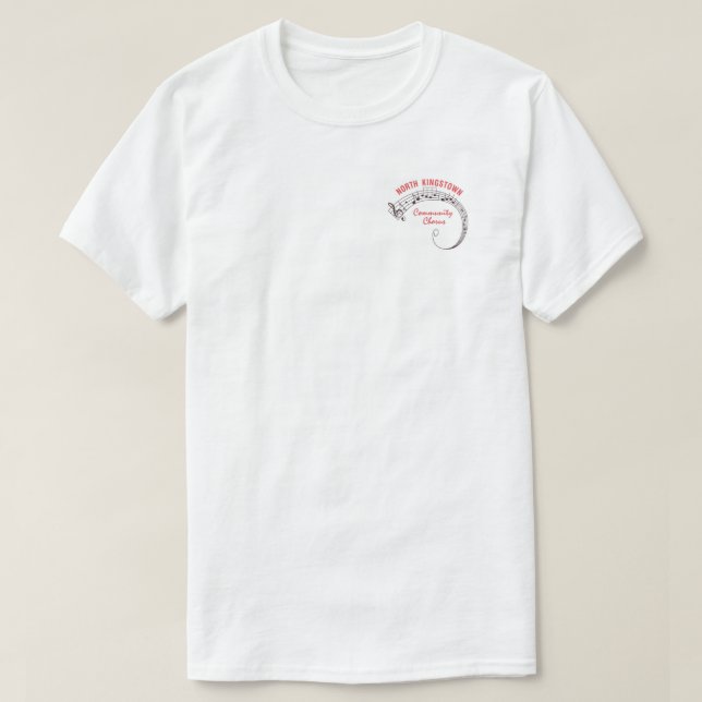 NKCC White T-Shirt (Design Front)
