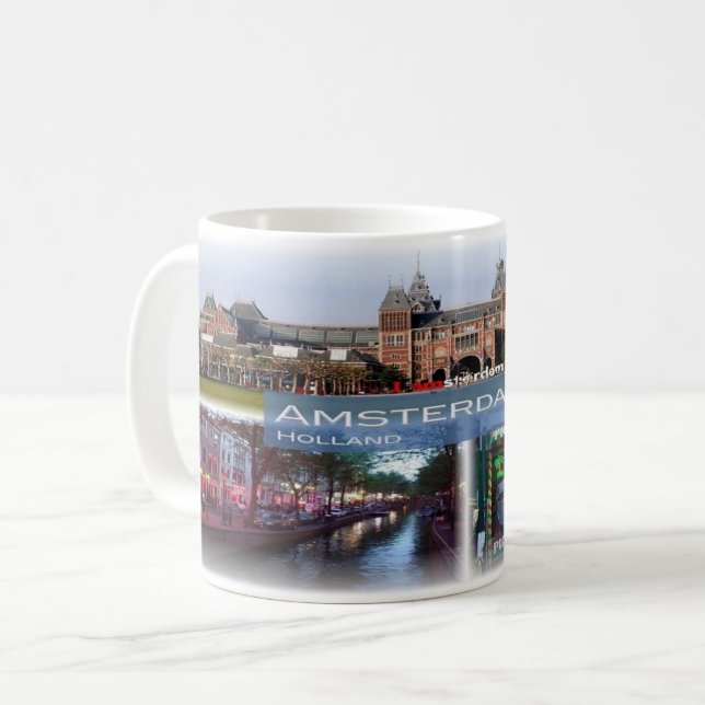 NL Netherlands - Amsterdam - Coffee Mug (Front Left)