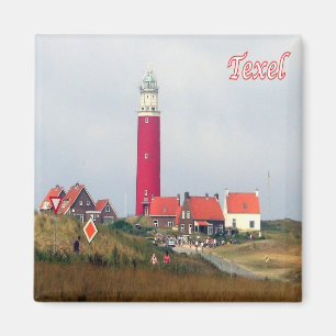 NL-Netherlands-Frisian Islands - Texel-Lighthouse Magnet