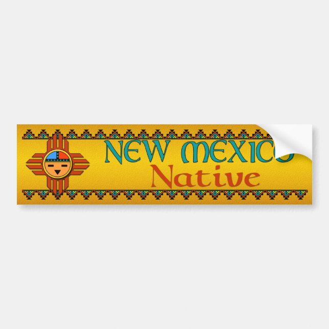 NM Native Bumper Sticker (Front)