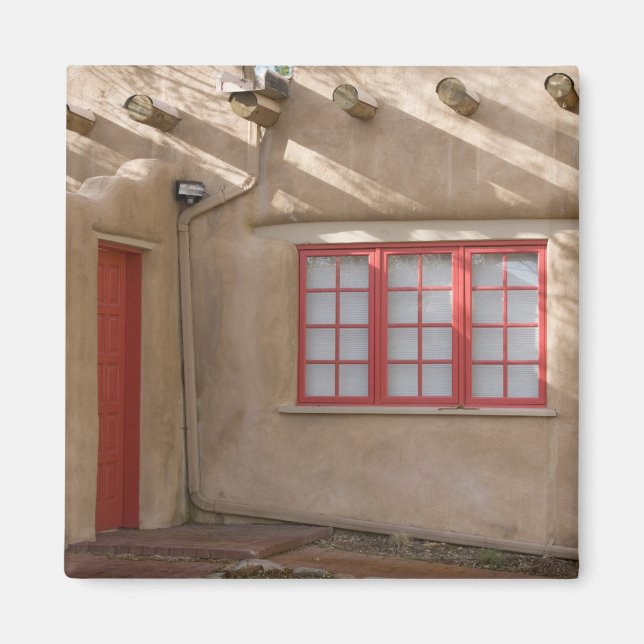 NM, New Mexico, Santa Fe, Canyon Road, legendary Magnet (Front)