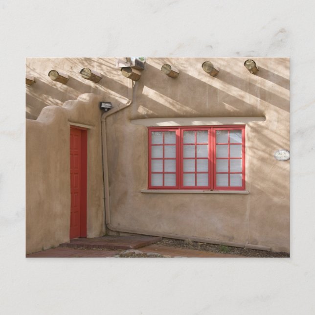 NM, New Mexico, Santa Fe, Canyon Road, legendary Postcard (Front)