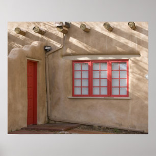 NM, New Mexico, Santa Fe, Canyon Road, legendary Poster