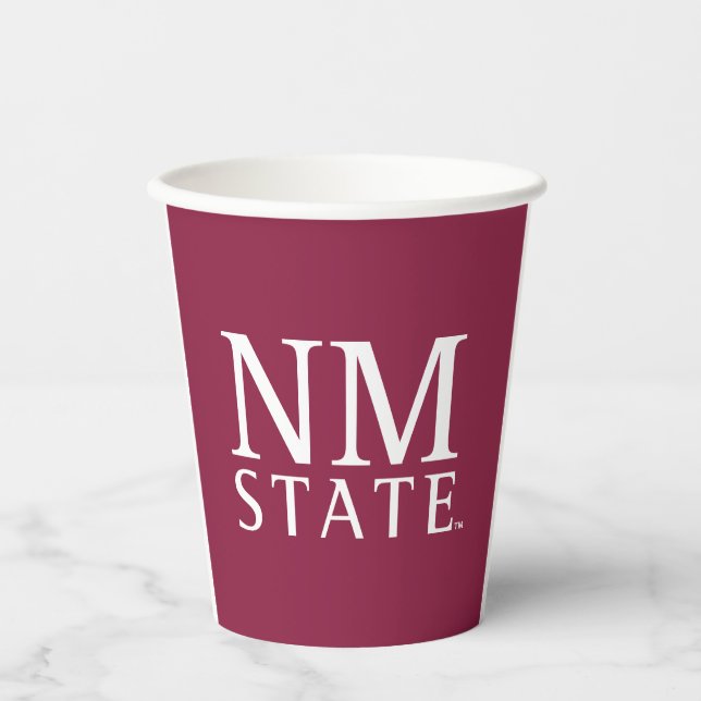 NM State Paper Cups (Front)