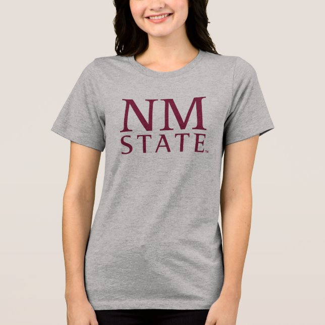 NM State Tri-Blend Shirt (Front)