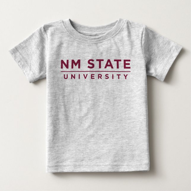 NM State University Baby T-Shirt (Front)