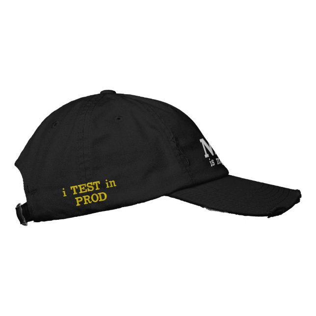 NMAP is my Co-Pilot - FRANK EDITION Embroidered Hat (Right)
