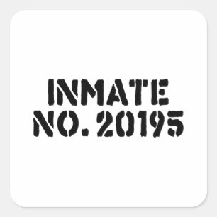 nmate No. 20195 Square Sticker