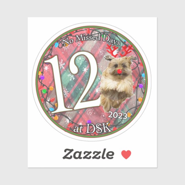 NMD at DSK - December 2023 Badge Sticker (Sheet)