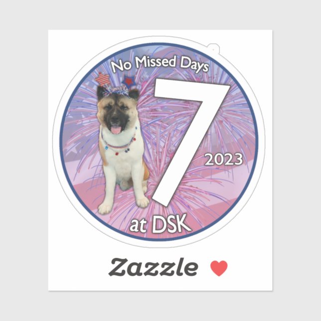 NMD at DSK - July 2023 Badge Sticker (Sheet)