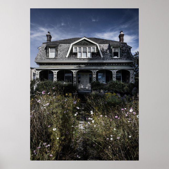 No 1444 Queen St E 2 Colour Version Poster (Front)