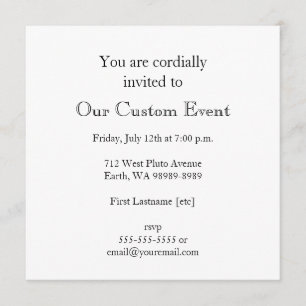 No. 14 invitation