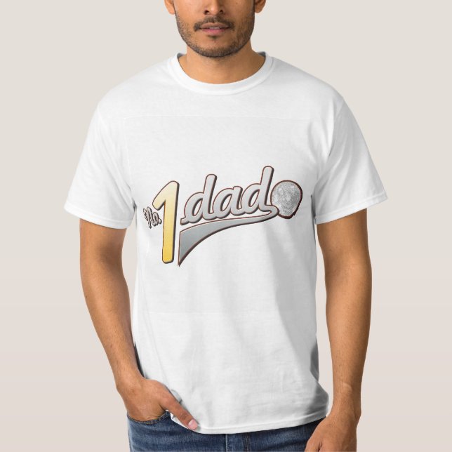 No. 1 Dad photo shirt (Front)