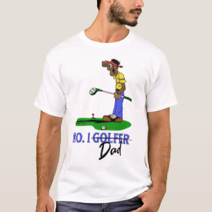 No. 1 Golfer Dad T-Shirt
