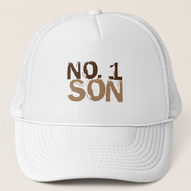 NO. 1 SON T-Shirt Trucker Hat (Front)