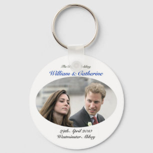 No.1 The Royal Wedding William & Catherine Key Ring