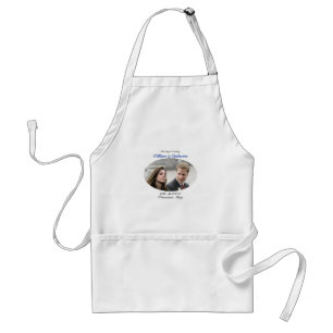 No.1 The Royal Wedding William & Catherine Standard Apron