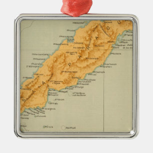 No 25 South Paragua, Balabac Metal Tree Decoration