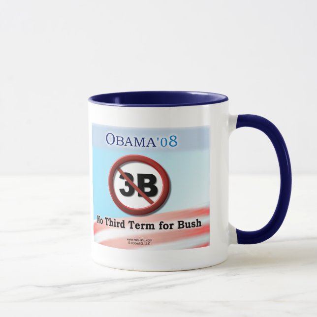 No 3B, Blue Handle Mug (Right)
