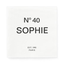 No 40  French Chic 40th Birthday Party