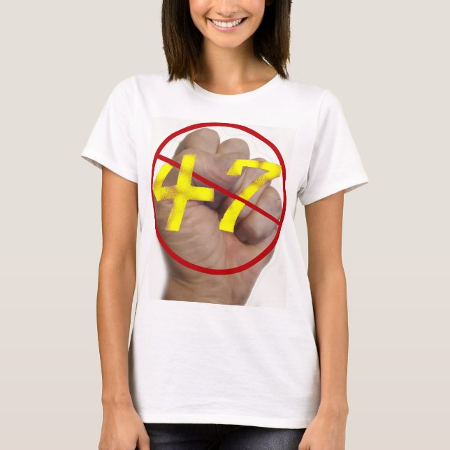 No 47 women's T-shirt (Front)