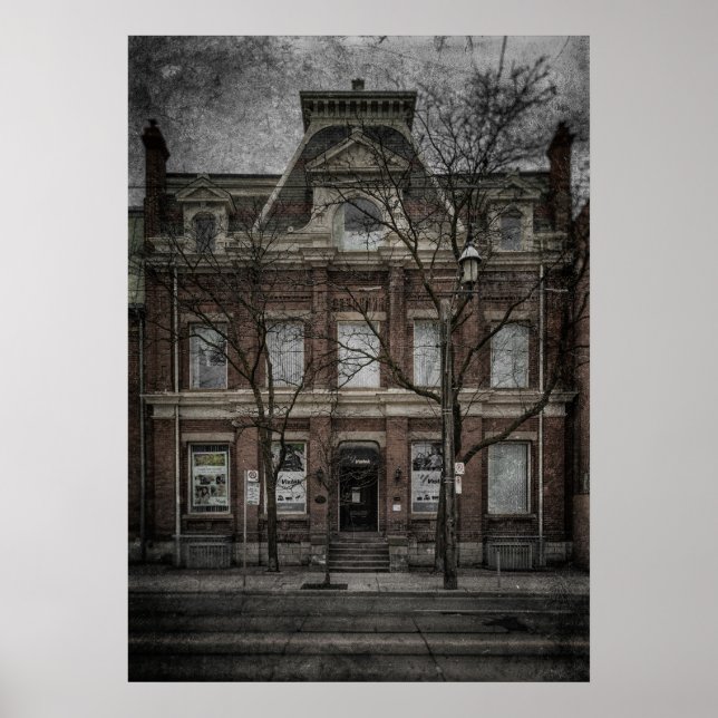 No 496 Queen St E 2 Old Film Version Poster (Front)